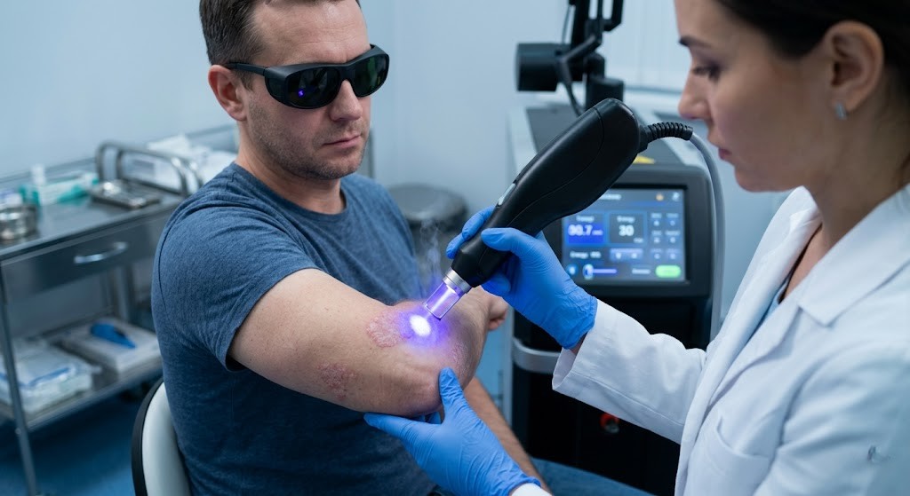 Exmicer Laser Treatment
